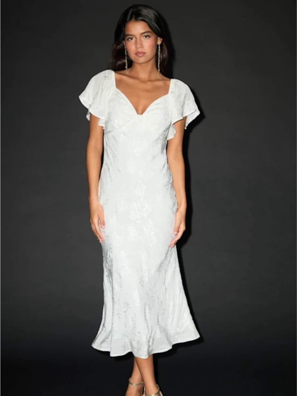Stunning Lulus Floral Midi Dress